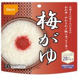 尾西食品 アルファ米 アレルギー対応 梅がゆ 40g