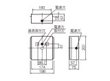 FK11760パナソニック 誘導灯用取付ボックス（C級一般型）