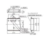 FK21712パナソニック 誘導灯用取付ボックス（B級点滅形）