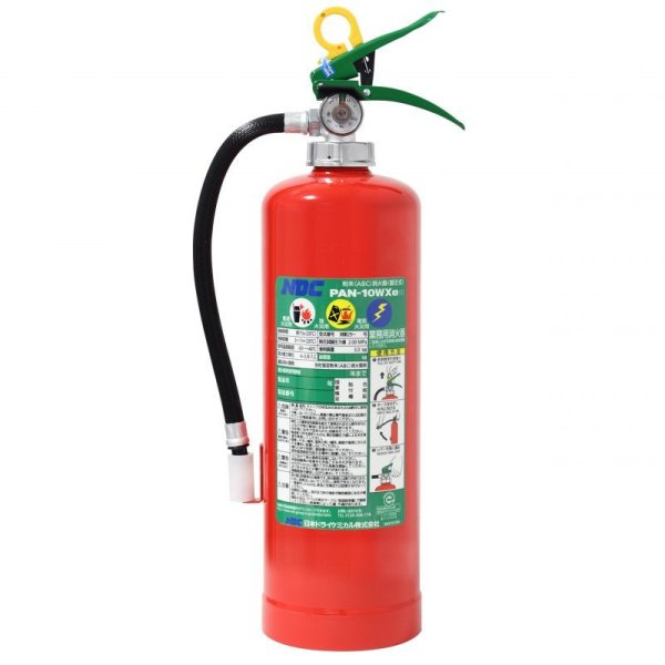 画像3: 【引き取りセット・1〜9本】【2025年製】日本ドライ PAN-10WXe(I) ABC粉末消火器 10型 蓄圧式 ※リサイクルシール付 (3)