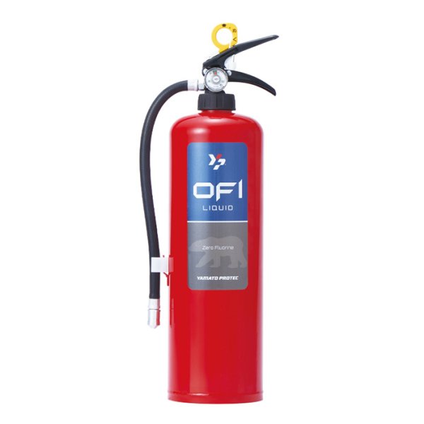 画像2: 【2026年製・予約商品】ヤマト YFX-3 ゼロフッ素強化液(中性)消火器 3型 蓄圧式 ※リサイクルシール付 (2)
