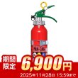 画像1: 【2025年製】日本ドライ PAN-3AG(I) 自動車用 ABC粉末消火器 3型（アルミ製）ブラケット付 ※リサイクルシール付 (1)