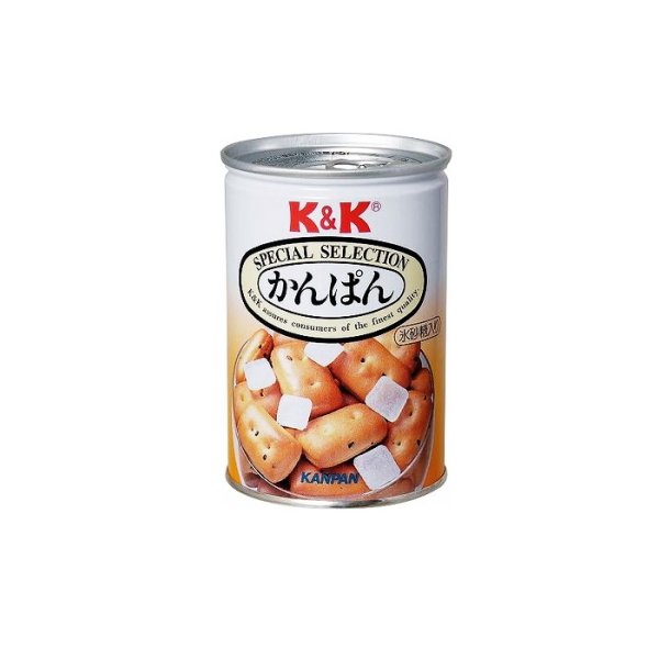 画像1: K＆K カンパン 氷砂糖入り 24缶入 (1)