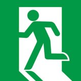 Panasonic 誘導灯本体　パネル JF21347CLE1 || LED誘導灯 本体(表示板別売) Panasonic 【防湿