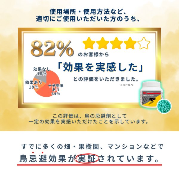 画像8: 鳥よけ カプセル 140g (8)