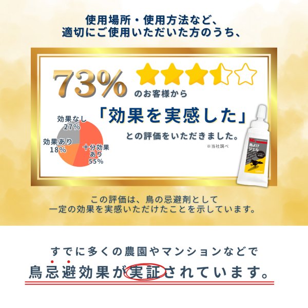 画像10: 【送料無料】鳥よけ ジェル 120ml 3本セット (10)