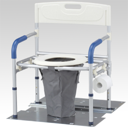 災害用マンホールトイレ洋式タイプ（VE100W)